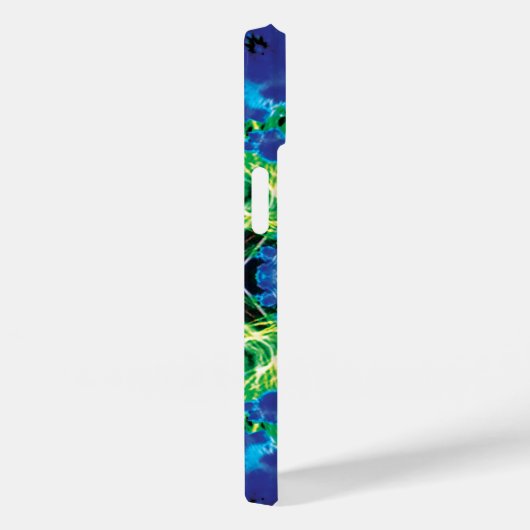 クリスタルマリン万華鏡のように千変万化するパターンiPhone Xケース Case-Mate iPhoneケース (裏面 / 右)