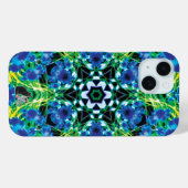 クリスタルマリン万華鏡のように千変万化するパターンiPhone Xケース Case-Mate iPhoneケース (裏面 (横))