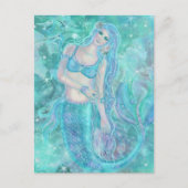 クリスタルマーメイドの夢byルネ・ラヴォワ ポストカード (正面)