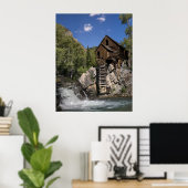 クリスタルミルポスター ポスター (ホームオフィス)