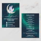 クリスタルムーン銀河系マジックジャールキット名刺 名刺 (正面/裏面)