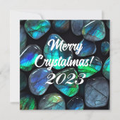 クリスタルメリーマス!2023ブルーラブラドーライトジェムストーン (正面)