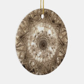 'クリスタル'ラウンドオーナメント（シルバー） セラミックオーナメント (右)