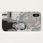 クリスタルラジオセットマップを持つ少年 Case-Mate iPhoneケース (裏面(横))