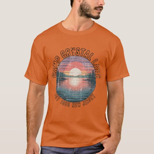 クリスタルレイクキャンプ Tシャツ (正面)