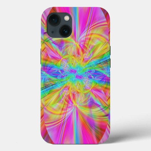 クリスタルレインボービーム Case-Mate iPhoneケース (裏面)