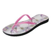 クリスタルレインボーユニコーン ビーチサンダル (アングル)