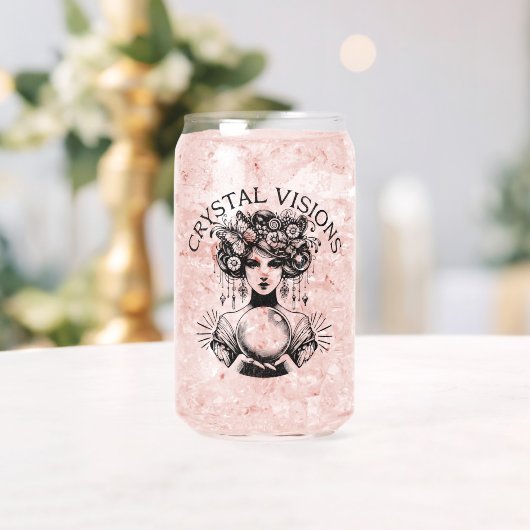 クリスタルヴィジョン神秘的な女性ヴィンテージTシャツ | B ガラス缶 (インサイチュ (ウェディング))
