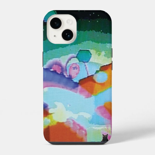 クリスタル化KCイメージ iPhoneケース (裏面)