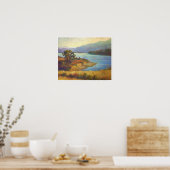 クリスタル春サンセット ポスター (キッチン)