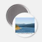 クリスタル春リザーバカリフォルニア製品 マグネット (正面/裏面)