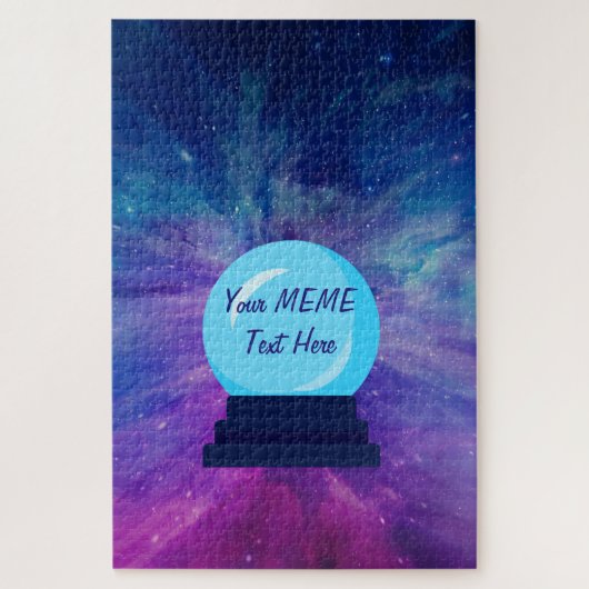 クリスタル書ボールズ独自のミーム ジグソーパズル (縦)