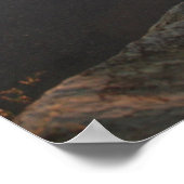 クリスタル湖澄んのカヌーカスタマイズ- ポスター (角)