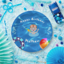 クリスタル澄んハッピーバースデープールパーティー