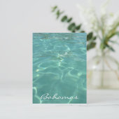 クリスタル澄んバハマ海 ポストカード (スタンド正面)