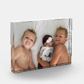 クリスタル澄んフォトブロック フォトブロック (左)