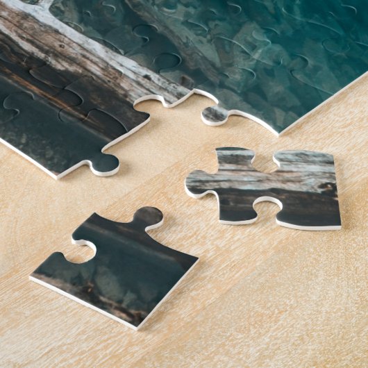 クリスタル澄んブルーマウンテンレイクメアパズル ジグソーパズル (側面)