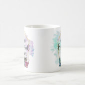 クリスタル熱狂するレディービューティフル コーヒーマグカップ (中央)