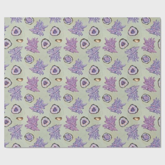 クリスタル紙及びゲーデパターン付きラッピング装置 ラッピングペーパー (フラット)