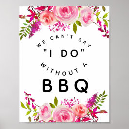 クリスタル結婚のピンク私はBBQとは言えない ポスター
