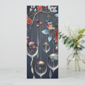 クリスタル装飾と鳥 シーズンカード (スタンド正面)