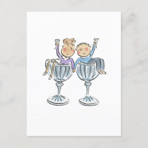 クリスタル記念日 ポストカード