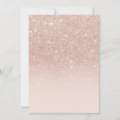 クリスタル誕生日パーティー最初の誕生日パーティー 招待状 (裏面)