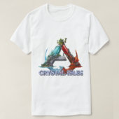 クリスタル諸島 Tシャツ (デザイン正面)