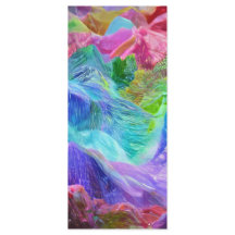 クリスタル鮮やかマウンテン抽象芸術