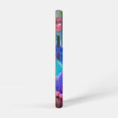 クリスタル鮮やかマウンテン抽象芸術 SAMSUNG GALAXYケース (右側面)