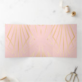 クリスタル8 三つ折りクリスマスカード (内部)