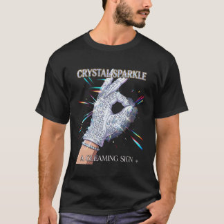 クリスタル・アイスマンTシャツ、サマーグラフィックTシャツ、ストリート Tシャツ
