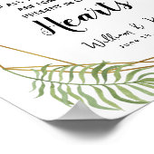 クリスタル グリーンネリー Botanical 思い出の印 ポスター (角)