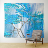 クリスタル サマー ツリー タペストリー (インサイチュ(横))