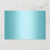 クリスタル スノーフレーク ブルー ウィンター RSVP (裏面)