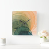 クリスタル·スペード スクエア壁時計 (ホーム)