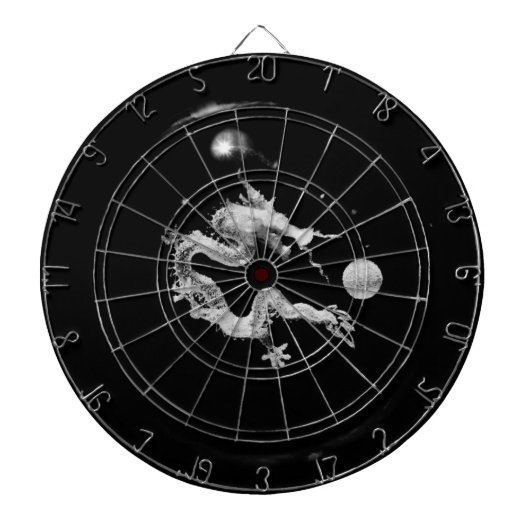 クリスタル・ドラゴンの誕生とドラゴン/ダートボード ダーツボード (正面)