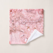 クリスタル バスタオルセット (ウォッシュタオル)