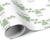 クリスタル パンチ ボウル ウェディング ラッピング ペーパー (ロールコーナー)