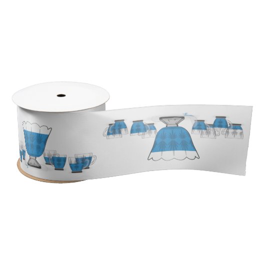 クリスタル パンチ ボウル サテン リボン サテンリボン (リール)