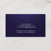 クリスタル・ヒーリングの花 名刺 (裏面)