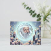 クリスタル・ボールの内で締められる ポストカード (スタンド正面)