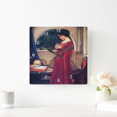 『クリスタル・ボール』 スクエア壁時計 (ホーム)