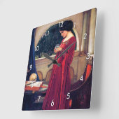 『クリスタル・ボール』 スクエア壁時計 (傾斜)