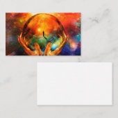 クリスタル・ボール 名刺 (正面/裏面)