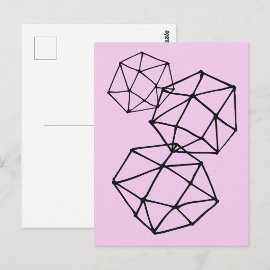 クリスタル ポストカード (正面/裏面)