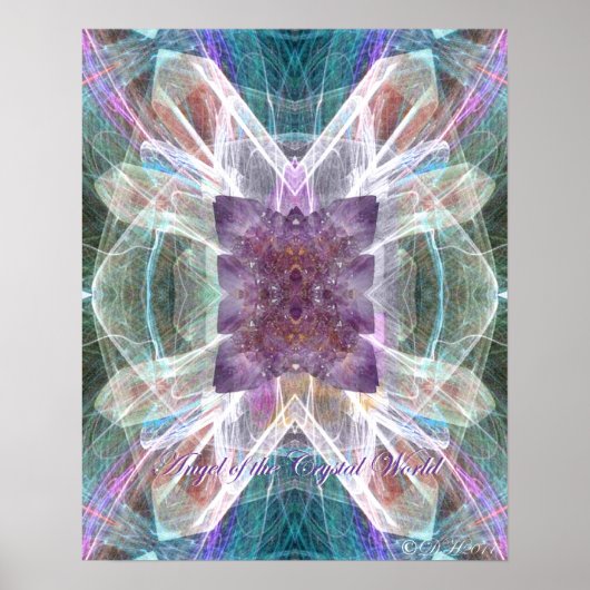 クリスタル・ワールド・ポスター天使 ポスター (正面)