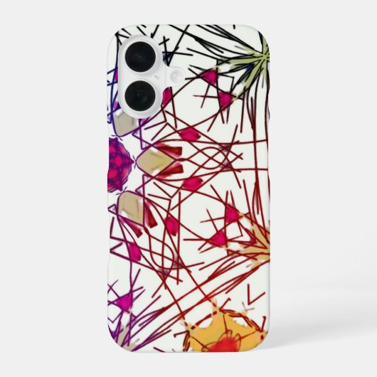 クリスタル iPhone 16ケース (裏面)