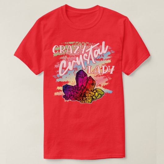 クリスタ熱狂するルレディ1 Tシャツ (デザイン正面)