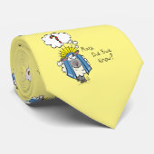 クリスチおもしろいャン·クリスマスのかわいい羊の漫画 ネクタイ (ロール)